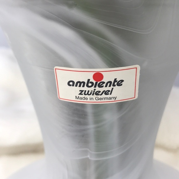 Vintage hand blown Vase Ambiente Zwiesel Germany - Picture 5 of 6